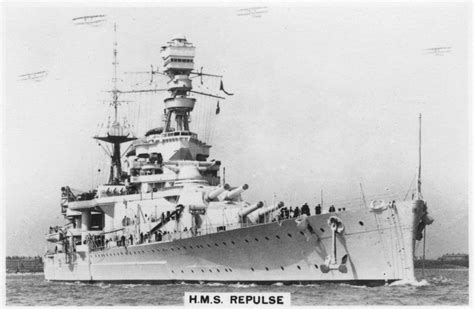 Battlecruiser HMS Repulse posters & prints by Anonymous