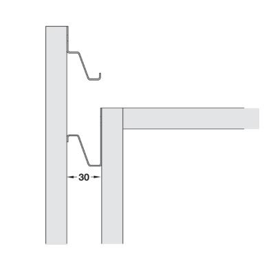 Gola Spacer Set For Gola Profile System D Vertical Profiles Debonair