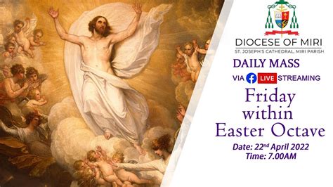 Daily Mass Friday Within Easter Octave YouTube