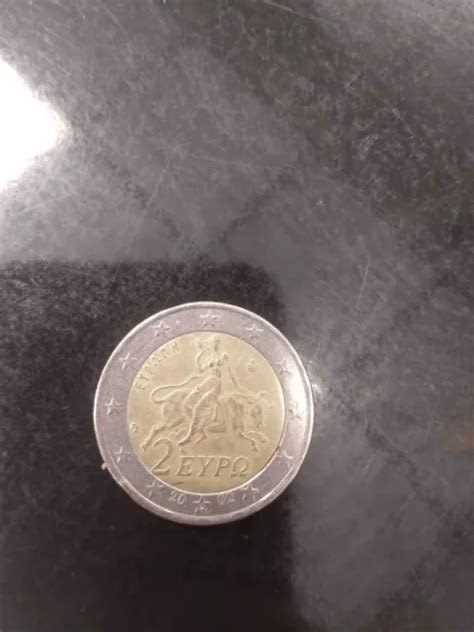 PIECE DE 2 EUROS RARE GRECQUE avec s dans létoile EUR 3 500 00