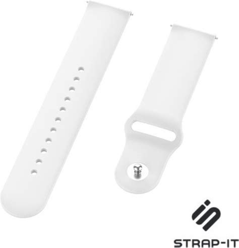 Siliconen Smartwatch Bandje Geschikt Voor Strap It Mm Horlogeband