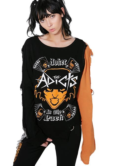 Seditionnightmares The Adicts Black Graphic Shirt | Graphic shirts, Clothes design, Fashion