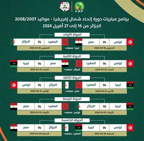 L Quipe Du Maroc U Participera Au Tournoi De L Unaf En Alg Rie