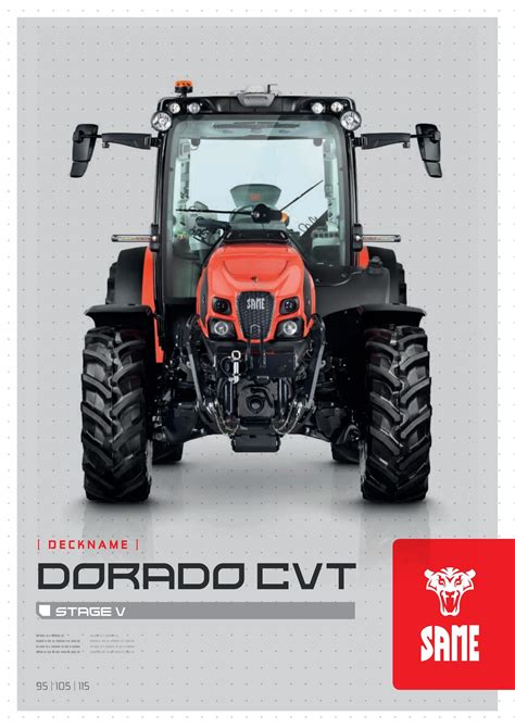 308 8702 5 1 1 DORADO CVT DE By SAME Tractors Issuu