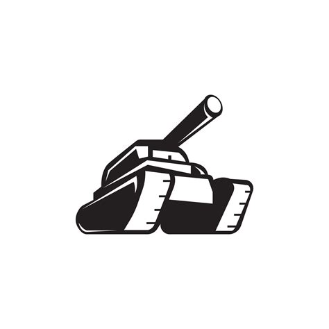 Battle Tank Icon Logo Vector Design Template 16664800 Vector Art At