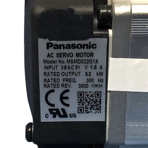 New In Stock Panasonic Servo Motor Msmz012a1ec Panasonic Servo Product