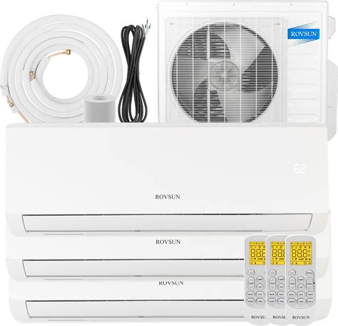 Rovsun Tri Zone 12000 12000 12000 Btu Mini Split Ac