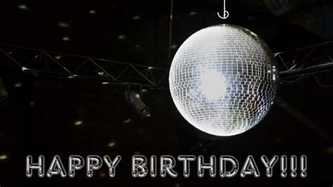 Disco Ball Rock Happy Birthday Song Rock Happy Birthday Song With