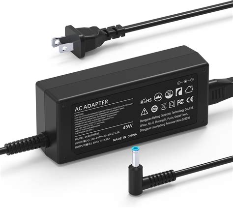 Chargeur d ordinateur portable 45 W pour HP Stream série 11 13 14 tous