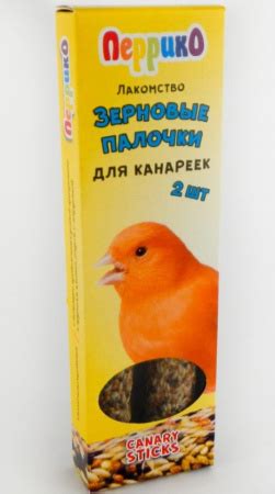 Корм для птиц Перрико Зерновые палочки для канареек | отзывы