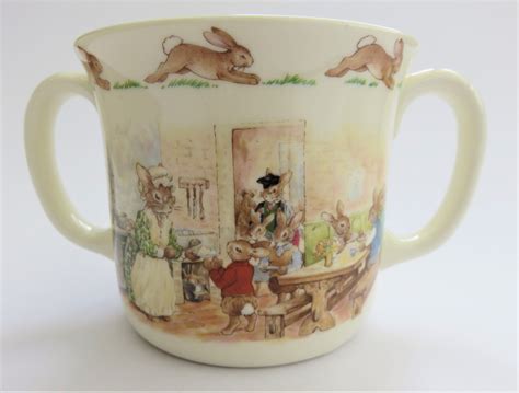 Bunnykins Royal Doulton Mug Two Handled Mug Hug A Mug Etsy Mugs Royal Doulton Beaker