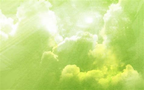 Clouds Lime Abstract Wallpaper 28295 - Baltana