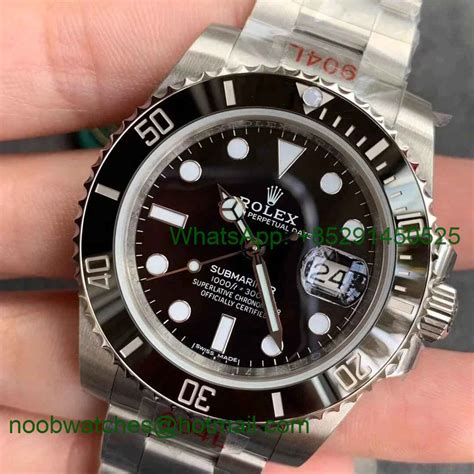 Replica Rolex Submariner Ln Date Black Ceramic Zzf L Best