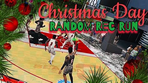 NBA 2k24 The REC Random REC CHRISTMAS DAY Runs 2K Finally Gave Me