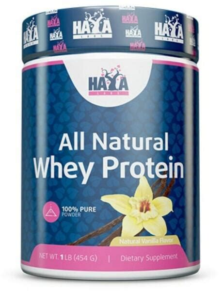 V S Rl S Haya Labs Pure All Natural Whey Protein Vanilla G