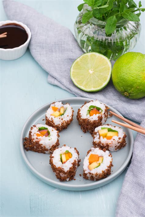 Sushi selber machen mit Westfälischem Pumpernickel und Westfälischem