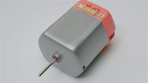 Dc Motor Free 3d Model Cgtrader