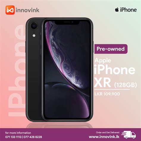 Apple IPhone XR 128 GB Pre Owned 0025 Innovink Solutions