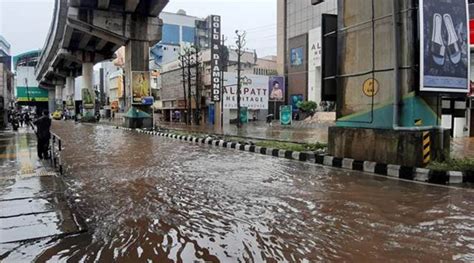 Heavy Rain Lashes Parts Of Kerala Imd Issues Red Alert For Five