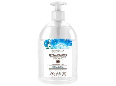 Barwa Mydło w płynie LEN Hipoalergiczne 500ml 13928439234 Allegro pl