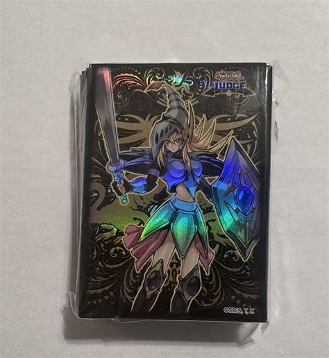 Yugioh Promo Judge Sleeves Dark Magician Girl Dragon Knight 80 Count