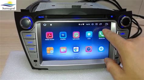 Sunnygoal Android Os Autoradio Dvd Gps Navigazione Per Hyundai