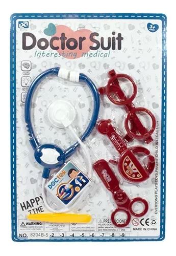 Set Juego Doctor Piezas M Dico Medicina Juguete De Rol Mercadolibre