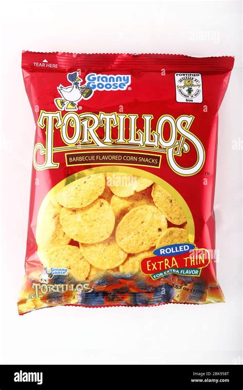 Antipolo City Philippines February 6 2019 Bag Of Tortillos Chips On An Isolated White