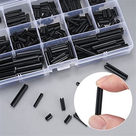 Roll Pin Assortment Set Slotted Metric Spring Pins Split Expansion