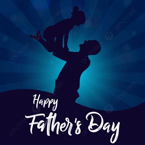 Happy Fathers Day Vector Illustration Background Fathers Day Banner