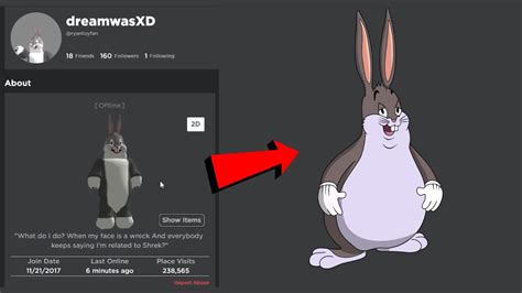 Big Chungus Is In Roblox As A UGC YouTube