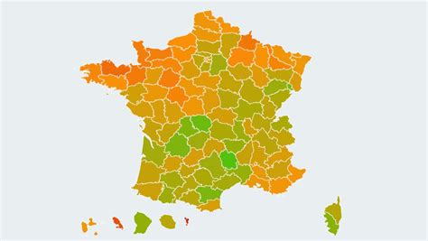 Covid La Carte Des D Partements O L Pid Mie Repart Capital Fr