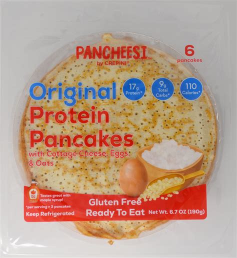 Pancheesi™ By Crepini® Protein Pancakes With Cottage Cheese