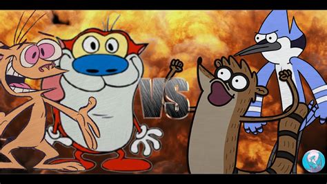 Mugen Request Ren Stimpy Vs Mordecai Rigby See Description