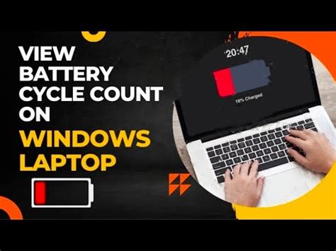 How To View Battery Cycle Count On Windows Laptop Battery Cyclecount