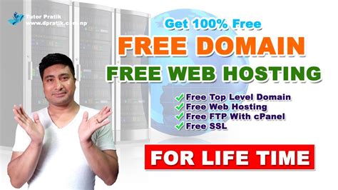 How To Get Free Domain And Free Hosting For Lifetime Tutor Pratik