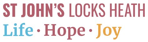 St Johns Locks Heath Life Hope Joy