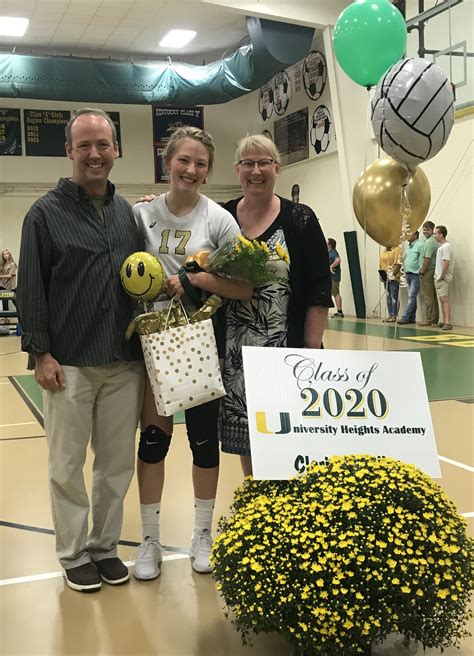 Senior Night Flowers Balloons Decorations Volleyball Senior Night