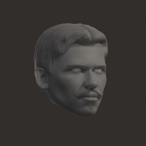 Val Kilmer - Doc Holliday 3D model | CGTrader