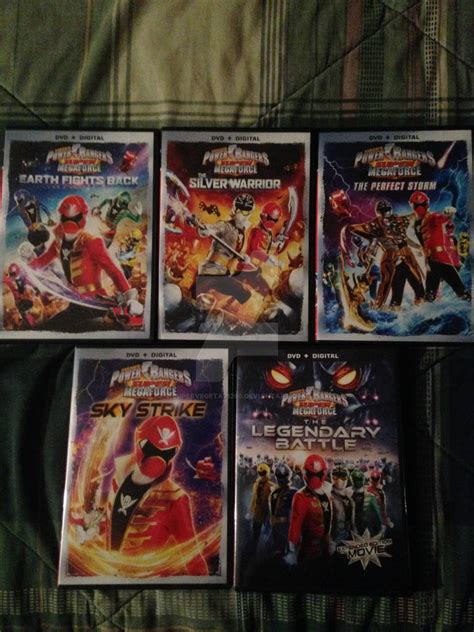 Power Rangers Super Megaforce Dvds By Supervegeta71290 On Deviantart