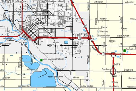 Southern Michigan GPS Map - VVMapping.com