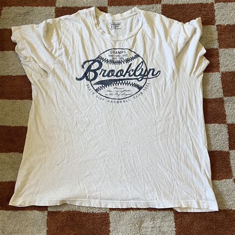 Men’s vintage brooklyn dodgers shirt warn in and... - Depop