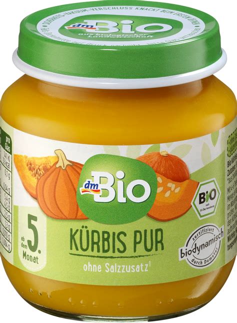 dmBio bio příkrm s dýní 125 g dm cz