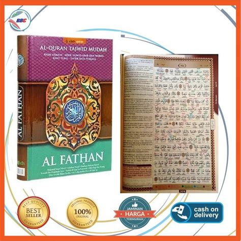 Jual AL QURAN AL FATHAN THE HOLY QURAN A5 Shopee Indonesia