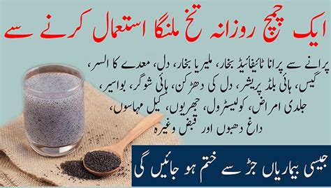 Chia And Basil Seeds Tukh Malanga Benefits For Weight Loss