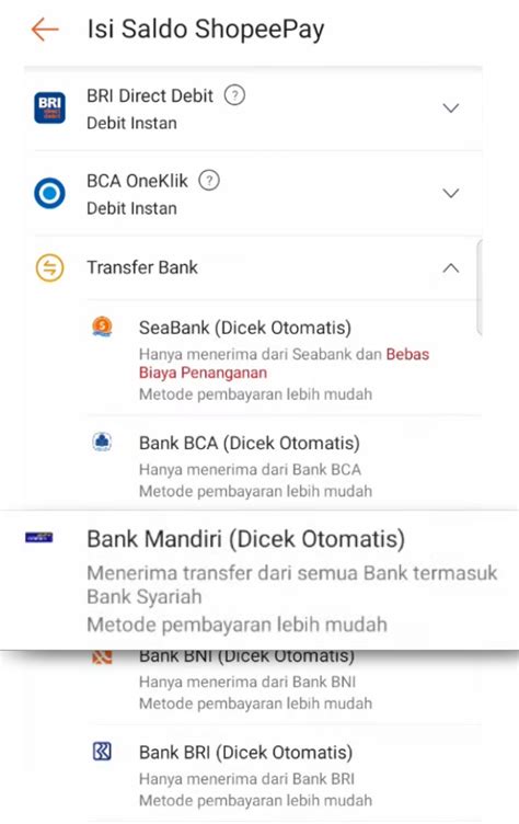 Cara Isi Shopeepay Lewat Dana Praktis Lihat Nomor Virtual Account Bank