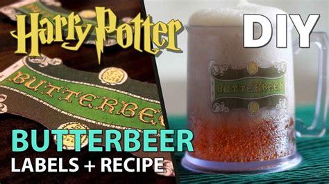 Harry Potter Butterbeer Printables