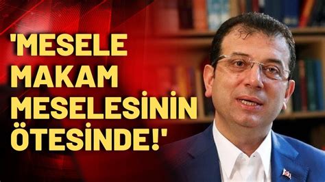 Ekrem İmamoğlu değişimin rotasını belirledi mi Eski Genel başkanlar