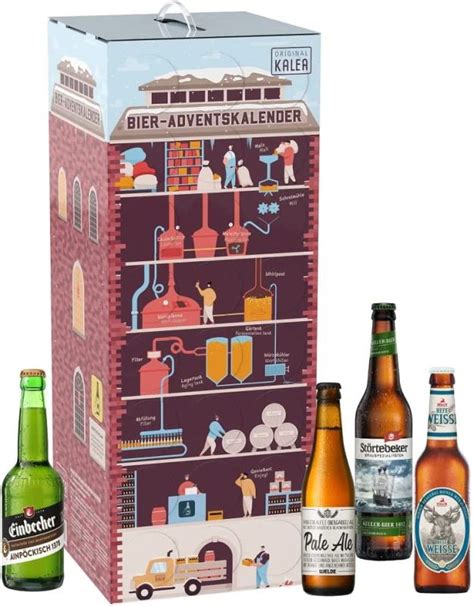 Kalea Bier Adventskalender Mit X L Flaschen Deutsche