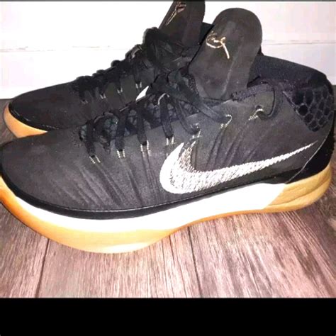 Nike Kobe Ad Mid Black Gold Gum Gem